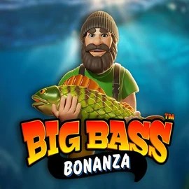 Big Bass Bonanza logo by Pragmatic Play at Respin Casino