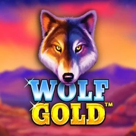 Wolf Gold online game logo by Pragmatic Play on respincasino.fi